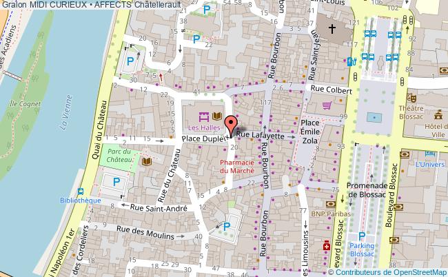 plan Midi Curieux • Affects Châtellerault