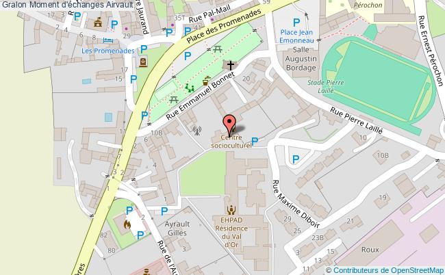 plan Moment D'échanges Airvault