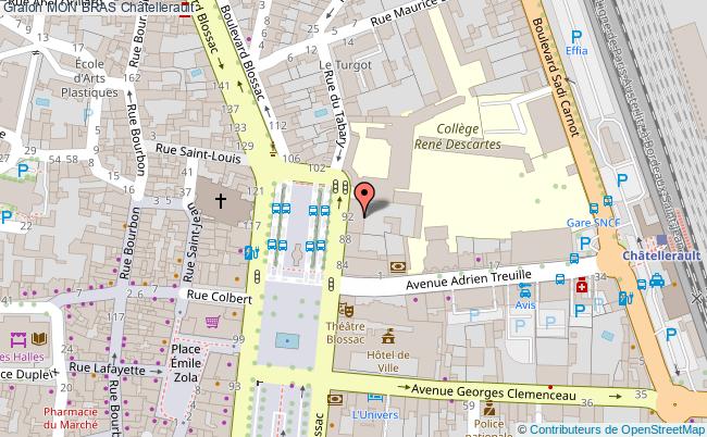 plan Mon Bras Châtellerault