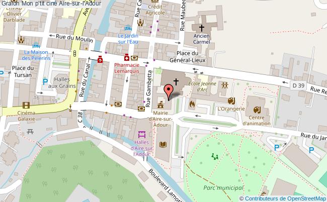 plan Mon P’tit Ciné Aire-sur-l'Adour