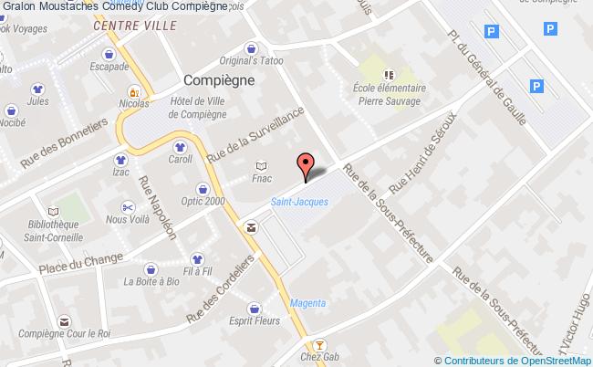 plan Moustaches Comedy Club Compiègne