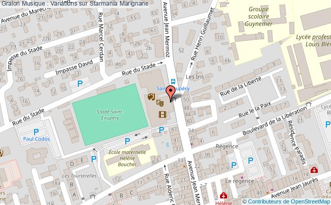 plan Musique : Variations Sur Starmania Marignane