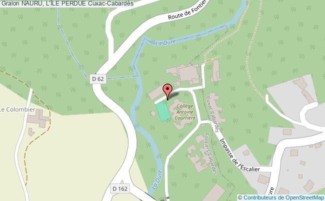 plan Nauru, L’Île Perdue Cuxac-Cabardès