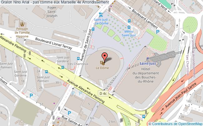 plan Nino Arial - Pas Comme Eux Marseille