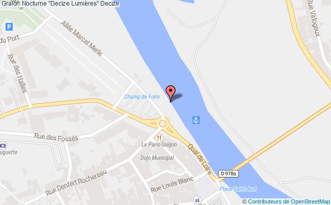 plan Nocturne "decize Lumières" Decize
