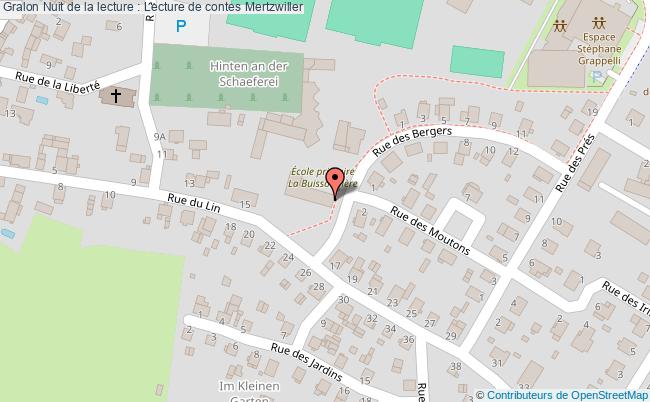 plan Nuit De La Lecture : Lecture De Contes Mertzwiller