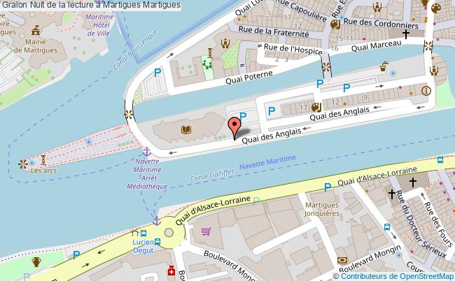 plan Nuit De La Lecture à Martigues Martigues