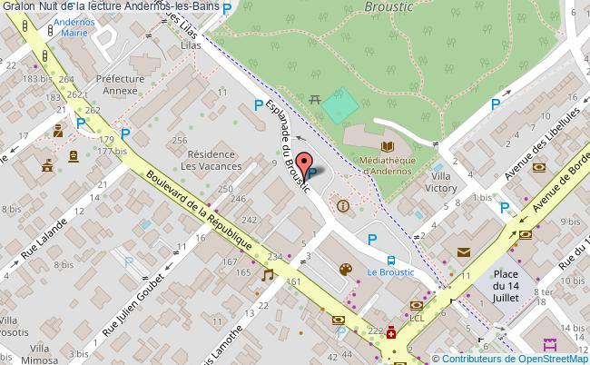 plan Nuit De La Lecture Andernos-les-Bains