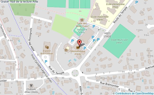 plan Nuit De La Lecture Arès