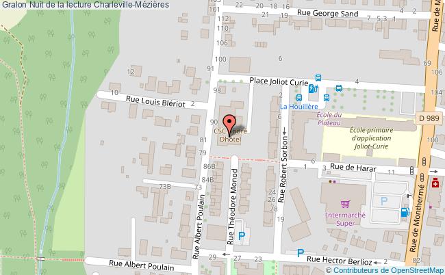 plan Nuit De La Lecture Charleville-Mézières