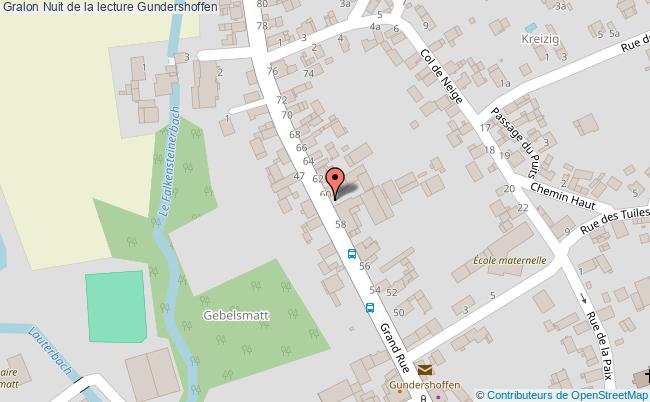 plan Nuit De La Lecture Gundershoffen