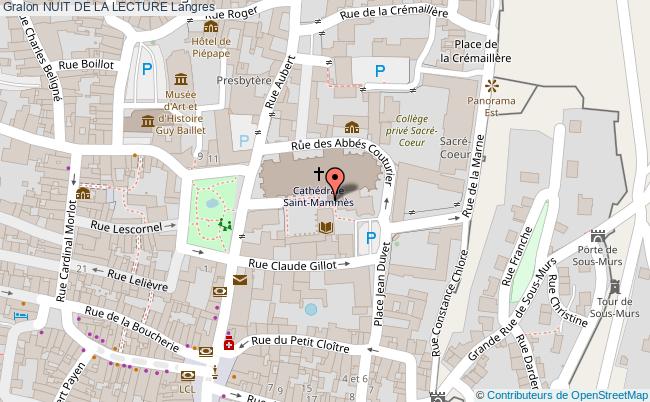 plan Nuit De La Lecture Langres