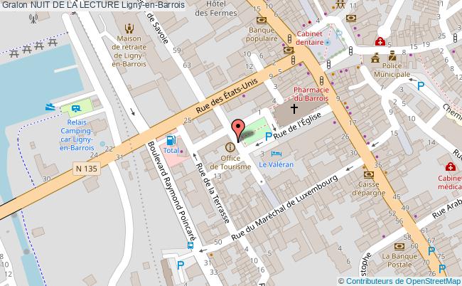 plan Nuit De La Lecture Ligny-en-Barrois