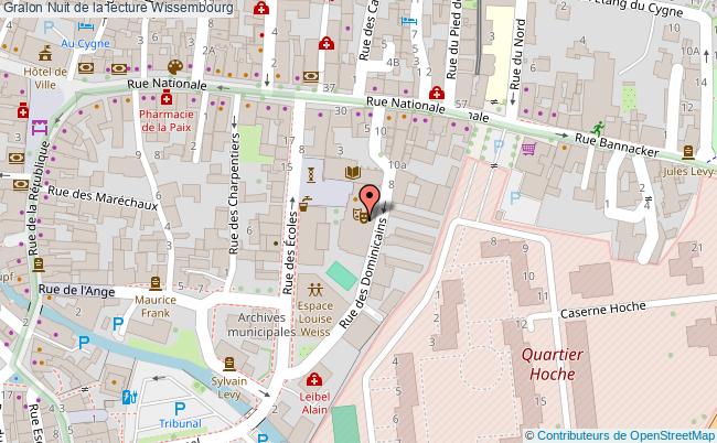 plan Nuit De La Lecture Wissembourg