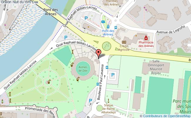 plan Nuit Du Toro Dax