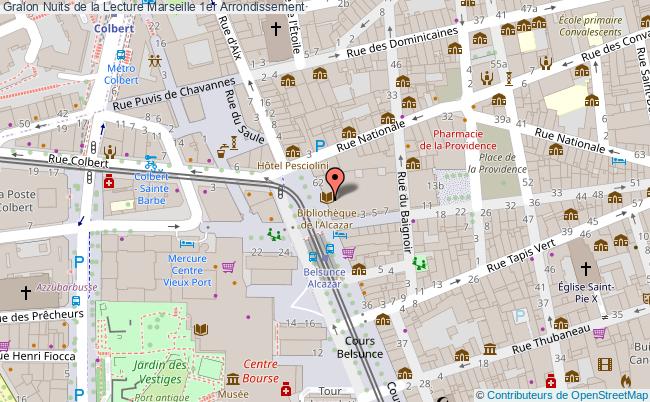 plan Nuits De La Lecture Marseille