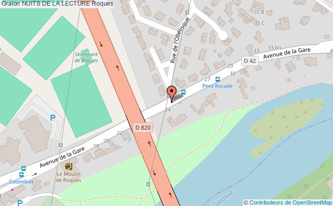 plan Nuits De La Lecture Roques