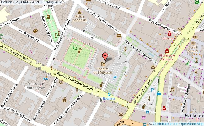 plan Odyssée - À Vue Périgueux