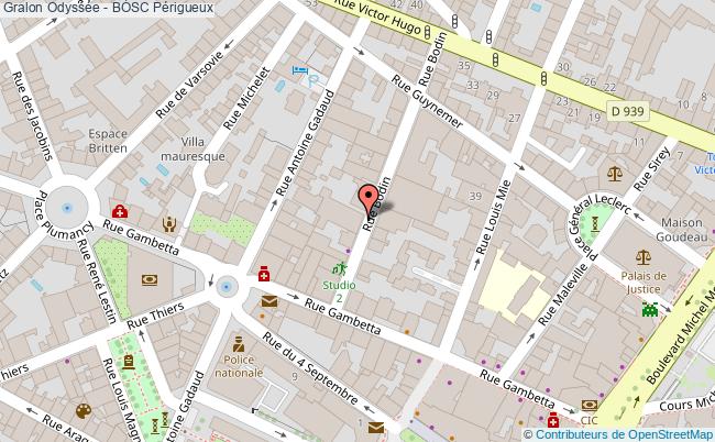 plan Odyssée - BÒsc Périgueux