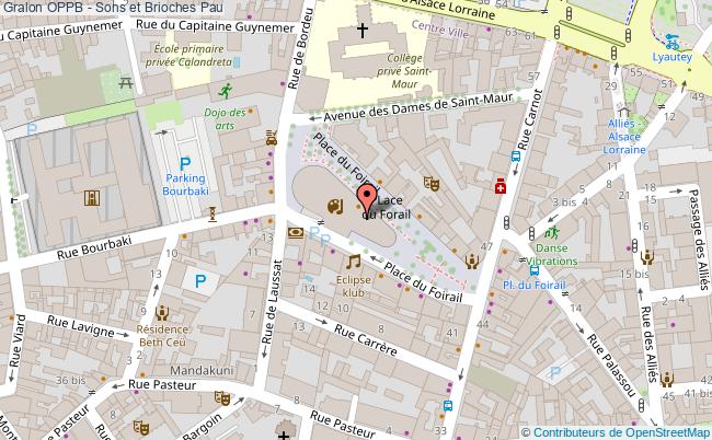 plan Oppb - Sons Et Brioches Pau