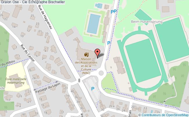 plan Ose - Cie Échographe Bischwiller