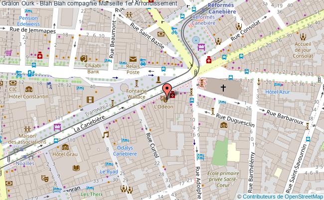 plan Ourk - Blah Blah Compagnie Marseille