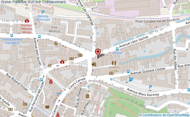 plan Paillettes D'un Soir Châteaurenard