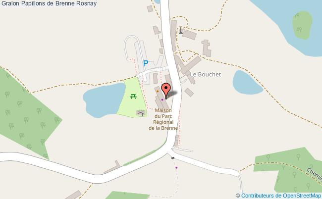 plan Papillons De Brenne (dans Les Pas De Maurice) Rosnay