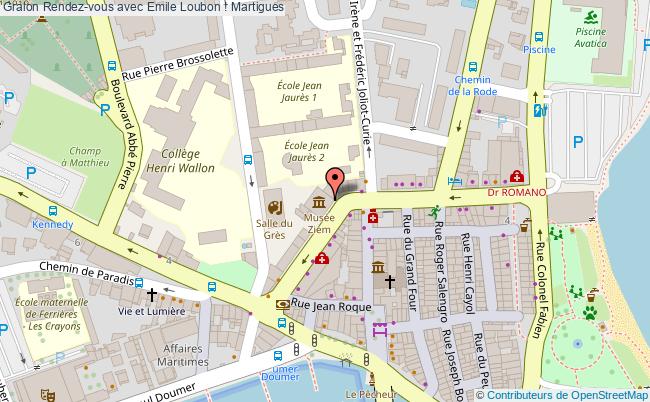 plan Parcours Au Fil De L’eau Martigues