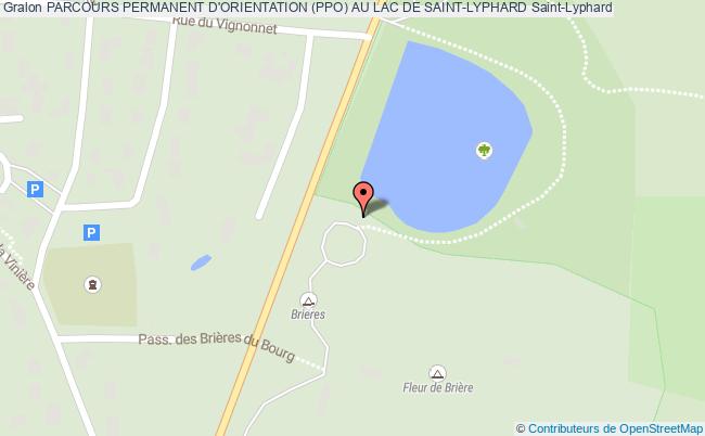 plan Parcours Permanent D'orientation (ppo) Au Lac De Saint-lyphard Saint-Lyphard