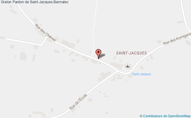plan Pardon De Saint-jacques Bannalec