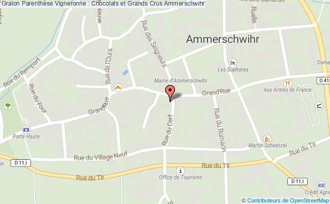 plan Parenthèse Vigneronne : Chocolats Et Grands Crus Ammerschwihr