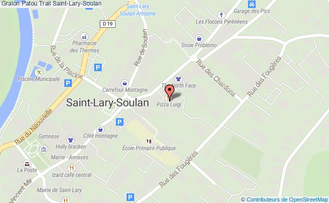 plan Patou Trail Saint-Lary-Soulan