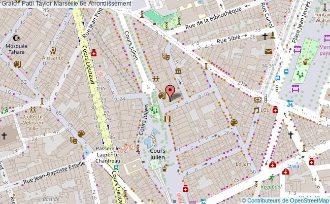 plan Paul Taylor Marseille