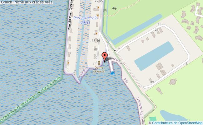 plan Pêche Aux Crabes Arès