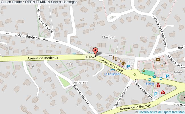 plan Pelote • Open FÉminin Soorts-Hossegor