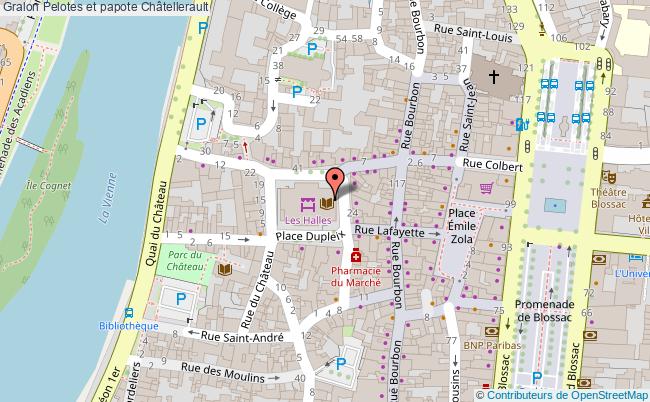 plan Pelotes Et Papote Châtellerault