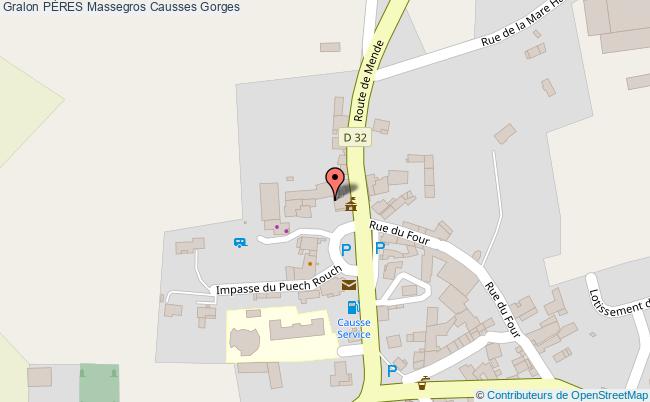 plan PÈres Le Massegros