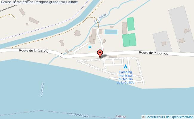 plan Périgord Grand Trail Lalinde