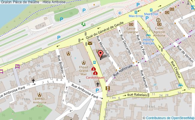 plan Pièce De Théâtre : Hilda Amboise