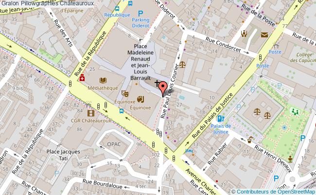 plan Pillowgraphies Châteauroux