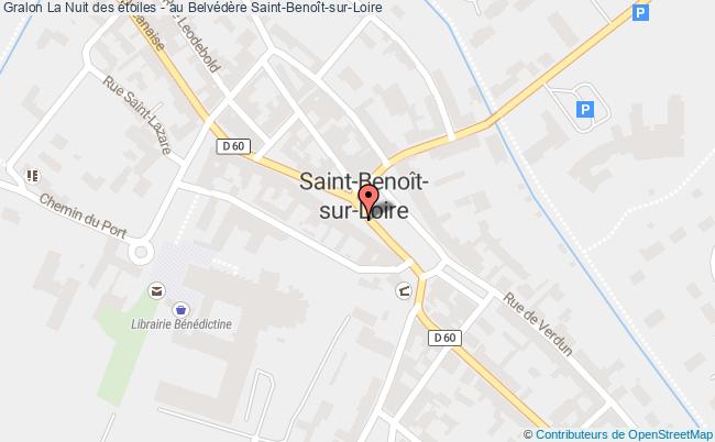 plan Place Aux étoiles! - La Nuit Des étoiles Edition 2024 Saint-Benoît-sur-Loire