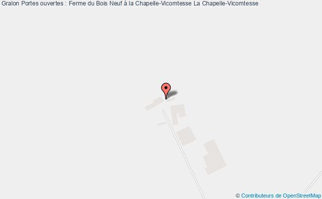 plan Portes Ouvertes : Ferme Du Bois Neuf à La Chapelle-vicomtesse La Chapelle-Vicomtesse