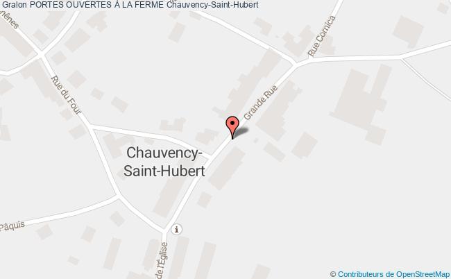 plan Portes Ouvertes À La Ferme Chauvency-Saint-Hubert