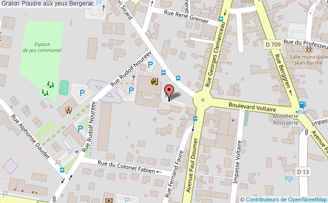 plan Poudre Aux Yeux Bergerac