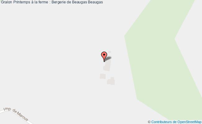 plan Printemps à La Ferme : Bergerie De Beaugas Beaugas