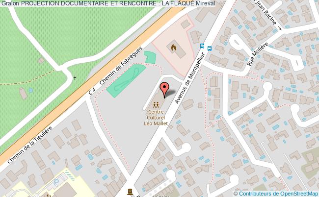 plan Projection Documentaire Et Rencontre : La Flaque Mireval