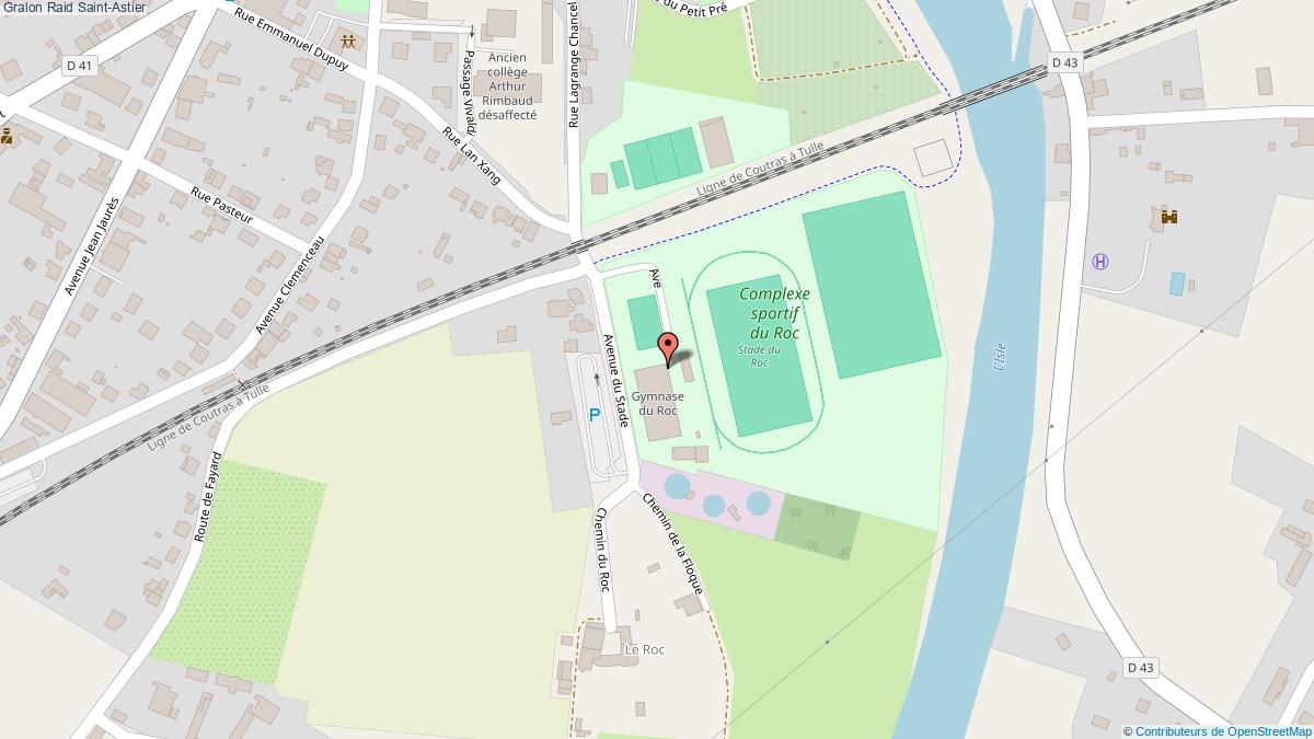 plan Raid Saint-Astier