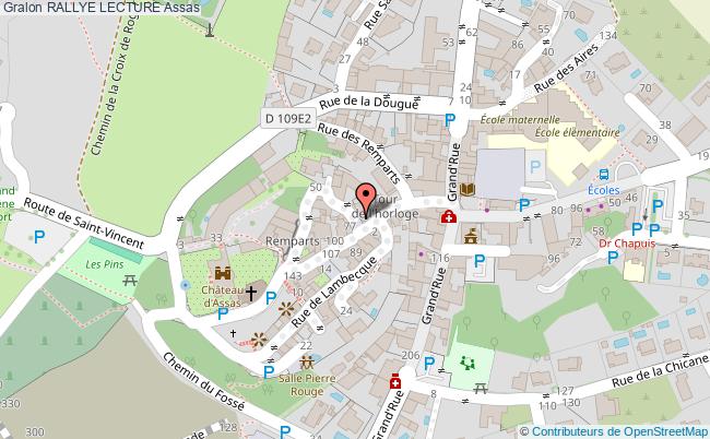 plan Rallye Lecture Assas