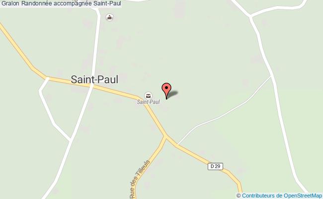 plan Randonnée Accompagnée Saint-Paul